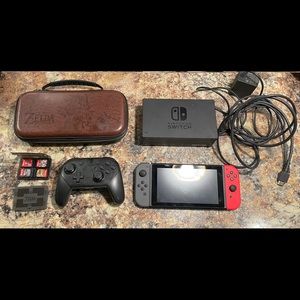 Nintendo Switch bundle!! EUC looks brand new!